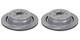 Rear Brake Disc x2 Pcs FEBI Fits LAND ROVER Range Rover III LR031844