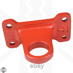 Red/orange Rear Tow Hook Loop kit for DEFENDER X recovery point offroad +inserts