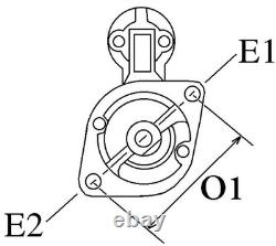 STARTER F 032 111 865 FOR LAND ROVER 88/109/MK/III/Open/Off-Road/Vehicle 4.0L