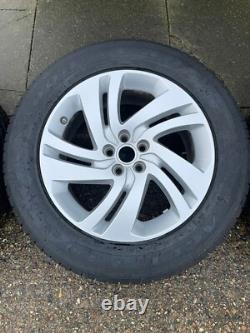 Set Of 4 Range Rover Evoque 18 Wheels And Tyres Genuine Alloys Take Offs