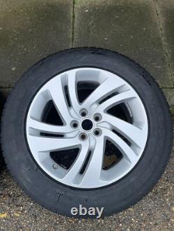 Set Of 4 Range Rover Evoque 18 Wheels And Tyres Genuine Alloys Take Offs