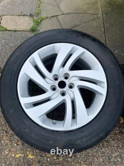 Set Of 4 Range Rover Evoque 18 Wheels And Tyres Genuine Alloys Take Offs