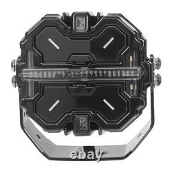 Square LED Auxiliary Driving Lights For Off Road 4WD SUV ATV 270° Beam 19200LM