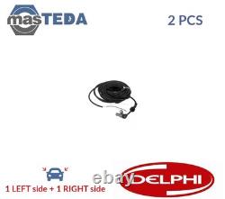 Ss20371 Abs Wheel Speed Sensor Pair Rear Delphi 2pcs New Oe Replacement