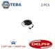 Ss20371 Abs Wheel Speed Sensor Pair Rear Delphi 2pcs New Oe Replacement