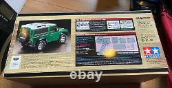 TAMIYA R/C LAND ROVER DEFENDER 90 4WD OFF ROAD (58657) with ESC & LED's
