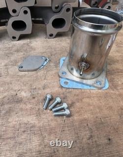 Td5 exhaust manifold kit with Egr kit + boost gauge take off