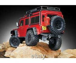 Traxxas 82056-4 TRX-4 Land Rover Crawler ohne Akku 110 2,4GHz (Link-fähig) rot