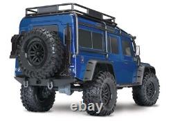 Traxxas 82056-4 TRX-4 Land Rover Defender Blue 110 4WD Rtr 2.4GHz+TRX2S