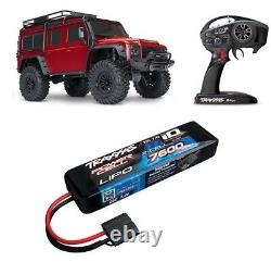 Traxxas 82056-4 TRX-4 Land Rover Defender Red Seat Shaft 110 4WD Rtr Crawler