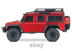 Traxxas 82056-4 for Crazy TRX-4 Land Rover Defender Red 110 4WD Rtr Crawler