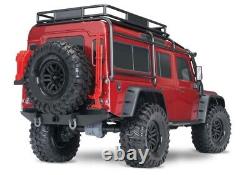 Traxxas 82056-4 for Crazy TRX-4 Land Rover Defender Red 110 4WD Rtr Crawler