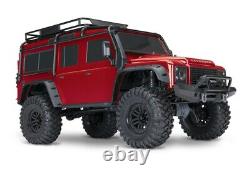 Traxxas 82056-4 for Experienced TRX-4 Land Rover Defender Red 110 4WD Rtr