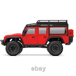 Traxxas TRX-4M Land Rover Defender 4x4 Red Rtr Incl. Battery/Charger 1/18