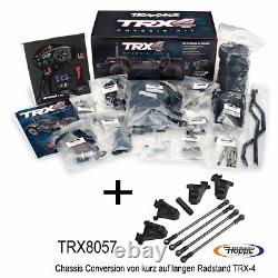 Traxxas TRX82016-4 TRX-4 Kit 2,4 GHZ + Conversion Kit Long Wheel Base