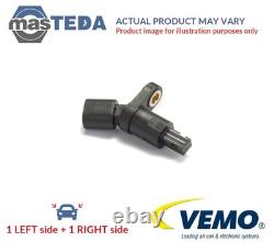 V48-72-0080 Abs Wheel Speed Sensor Pair Front Vemo 2pcs New Oe Replacement